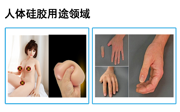人體硅膠用途應用于哪些領域？