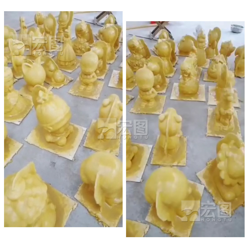 石膏娃娃硅膠模具投產(chǎn) 石膏娃娃硅膠模具投產(chǎn)