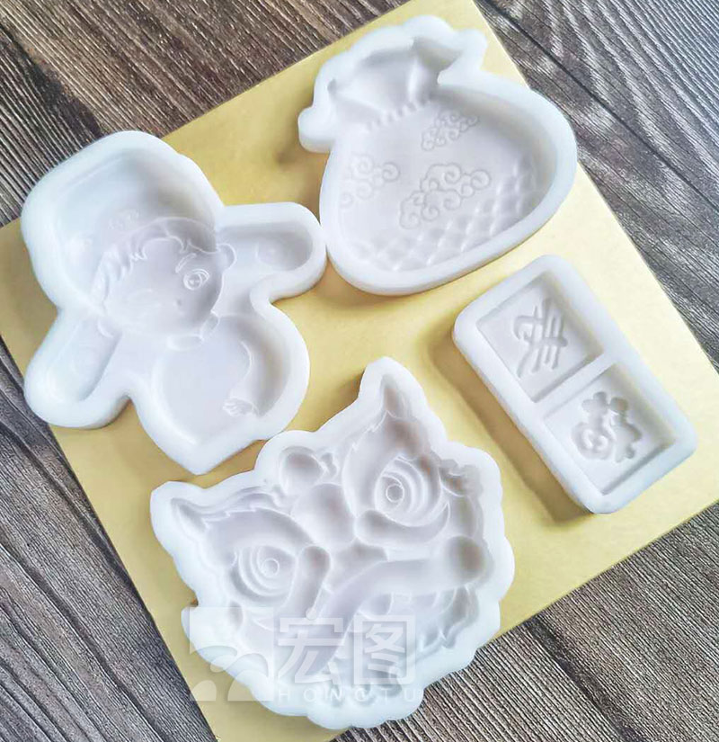 四款自制巧克力硅膠模具 四款自制巧克力硅膠模具